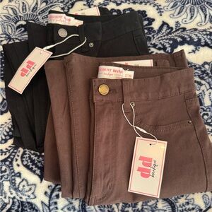 Brown and Black Jeans by Discount Diva Boutique